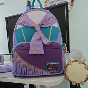 NWT Loungefly Exclusive Disney Esmerelda Mini Backpack